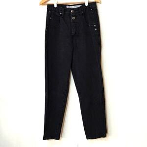 Vintage Zena Women's Jeans High Waisted Double Button 90s 80s